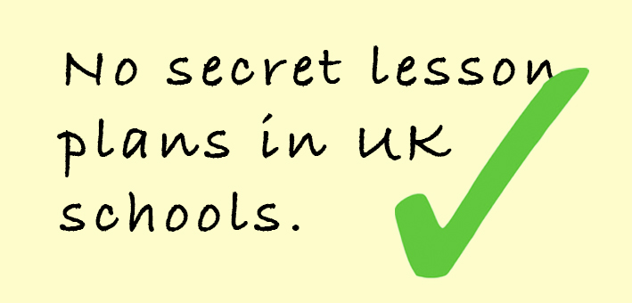 Transparency In Schools - FOI Appeal To Access Secret Lesson Plan